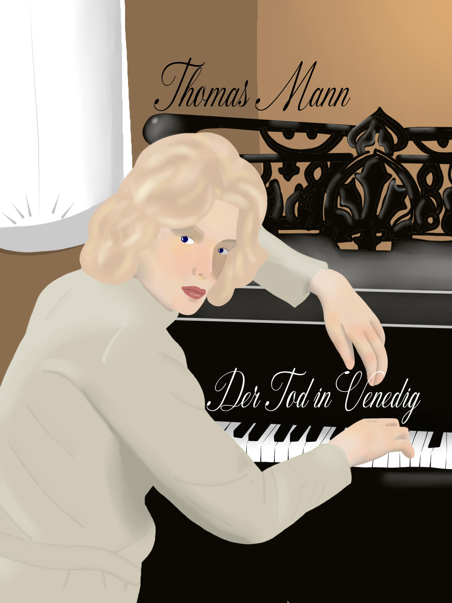 (EPUB) Cover in painting style of “Death in Venice” with the original title in German