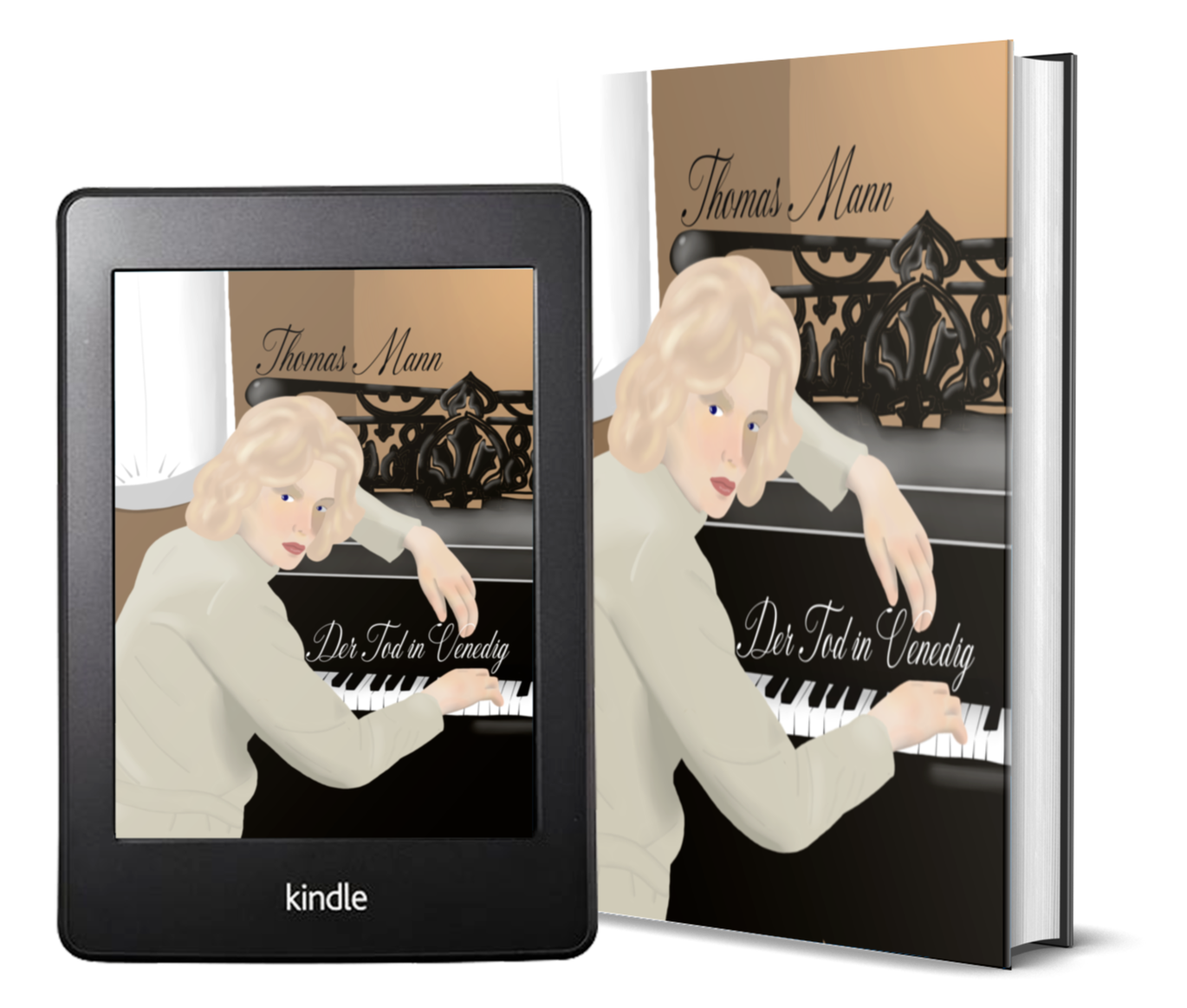 "Der Tod in Venedig" mockups