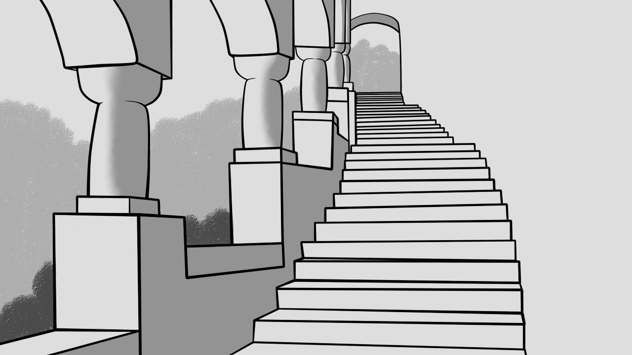 This is a villain's castle from a magical world!